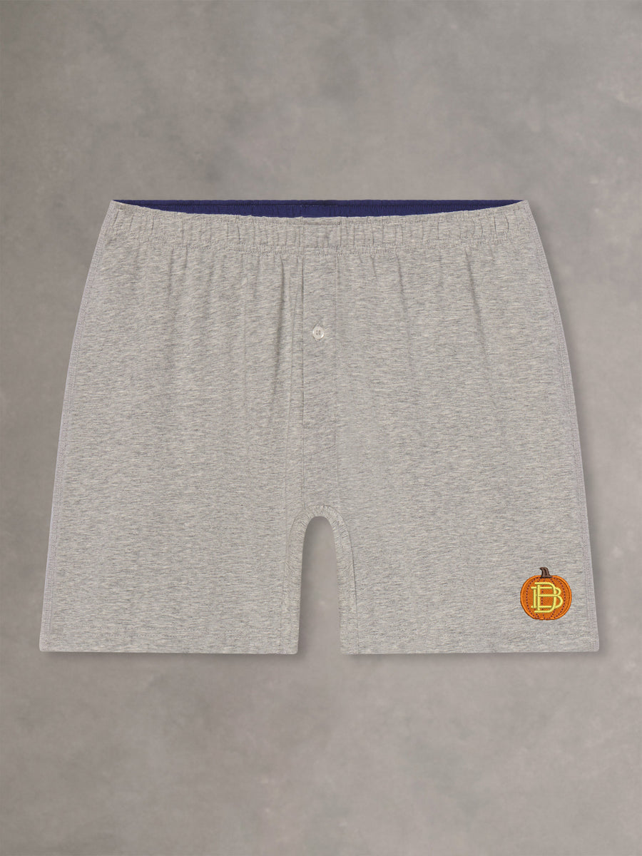 RICHARD BOXER | PUMPKIN | GREY HEATHER - B.Draddy