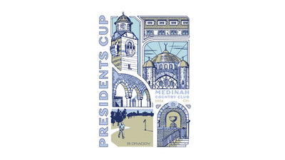 The Medinah Sketch | Presidents Cup Prints