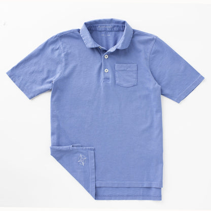 B.Draddy Clothing INDIGO / 2 JUNIORS BILLY POLO