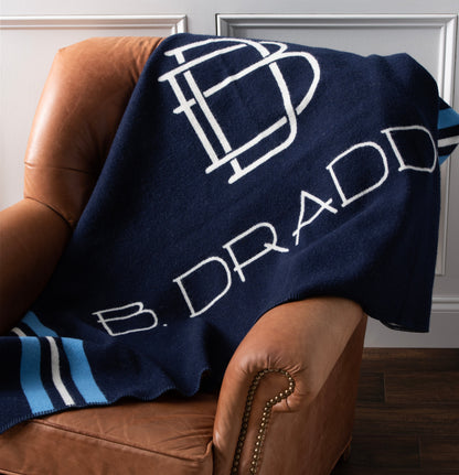 B.Draddy NAVY / ALL BD USA BLANKET