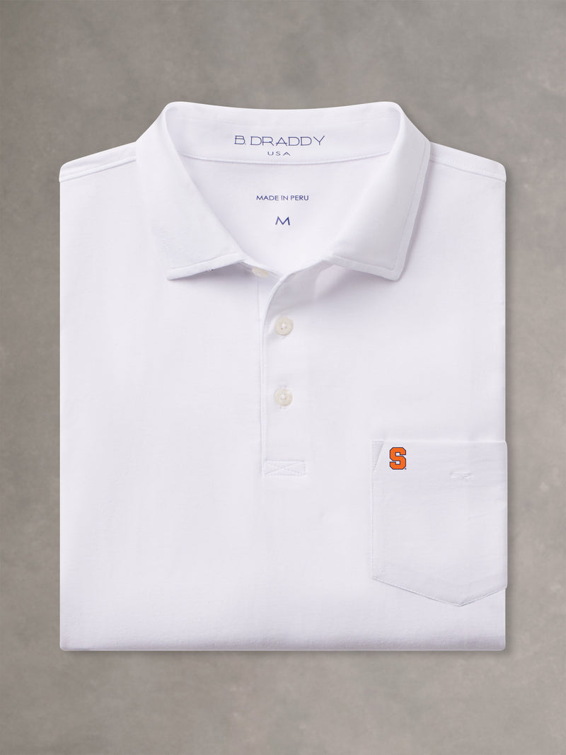 SYRACUSE | LIAM POCKETED POLO | COLLEGIATE