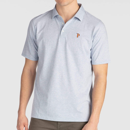 B.Draddy Clothing INDIGO HEATHER / SML PEPPERDINE | VIN POLO | COLLEGIATE