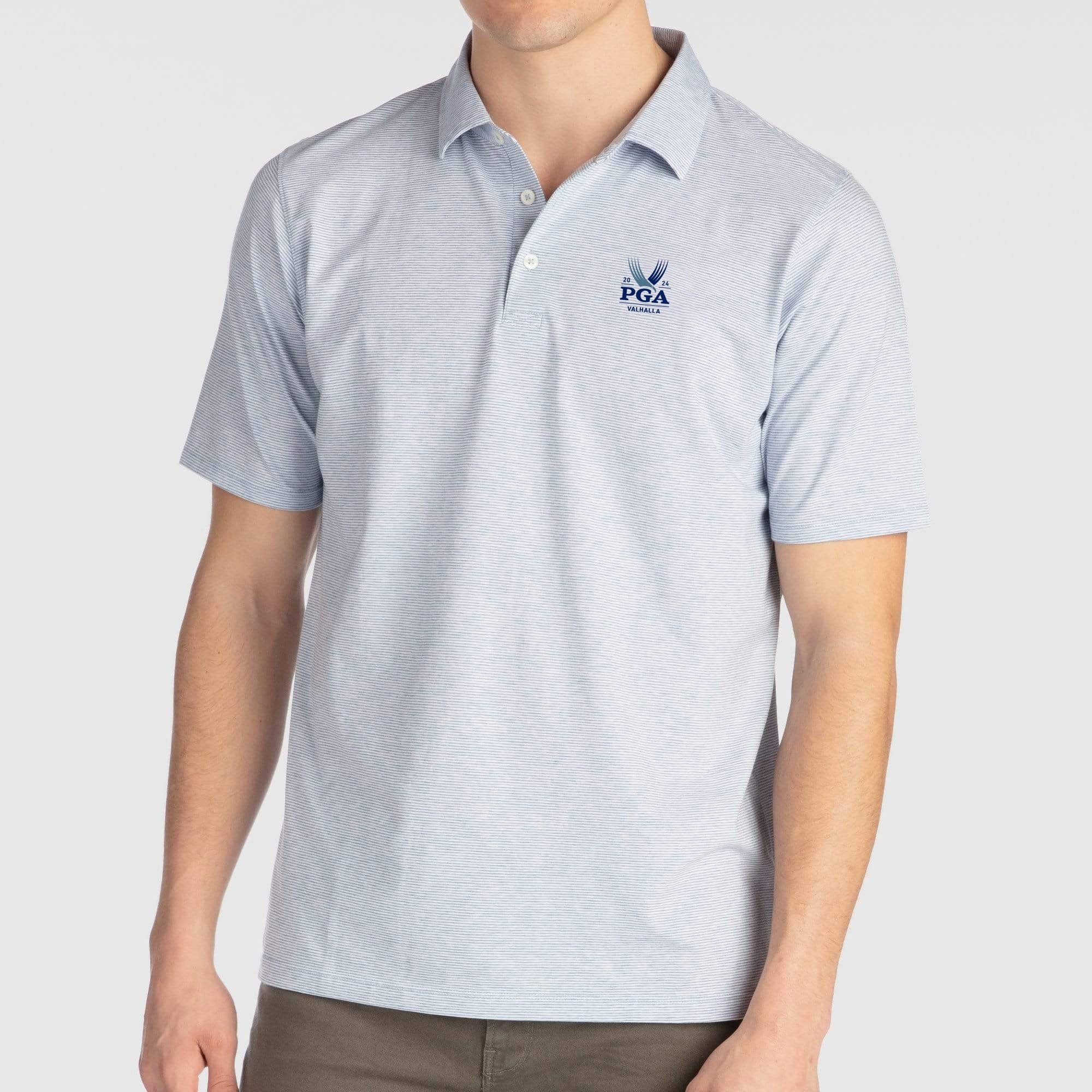 B.Draddy Clothing INDIGO HEATHER / SML 2024 PGA Championship VIN POLO