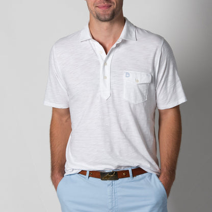 B.Draddy WHITE / SML GRAHAM POLO