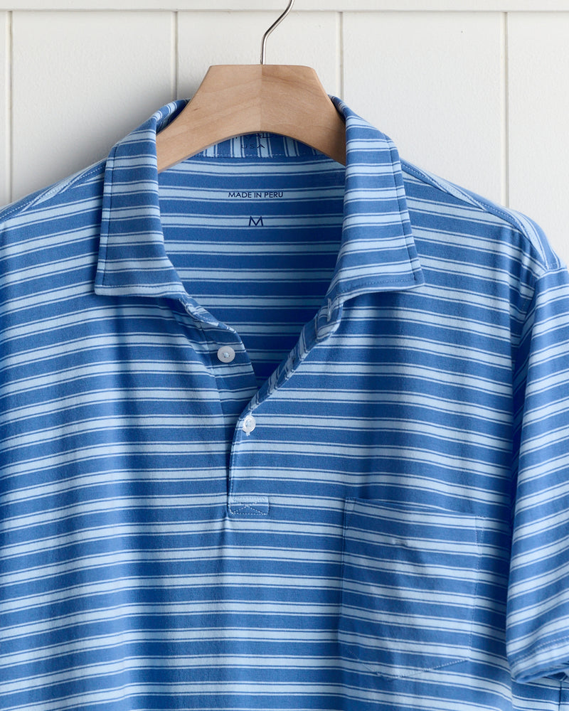 Howey Striped Pima Cotton Polo
