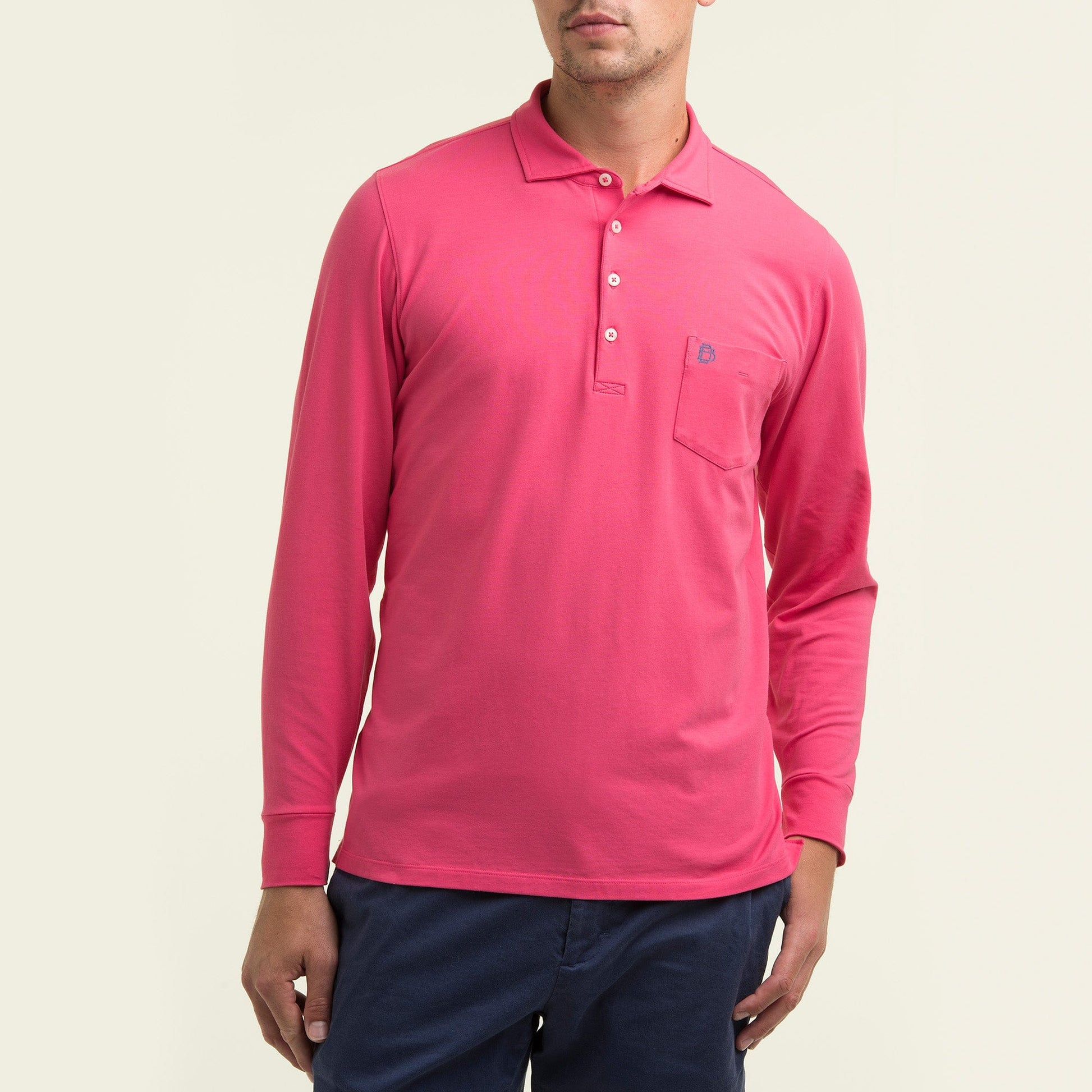 B.Draddy Clothing JACK LONG-SLEEVE POLO - SALE