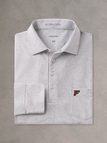 GREY HEATHER VIN STRIPE