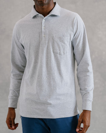 GREY HEATHER VIN STRIPE