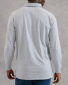 GREY HEATHER VIN STRIPE