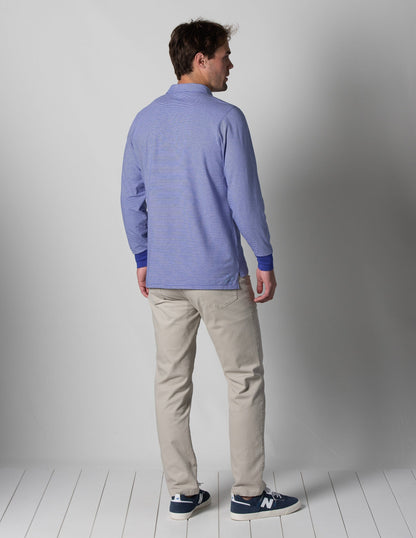 B.Draddy Clothing JACK LONG-SLEEVE POLO - SALE