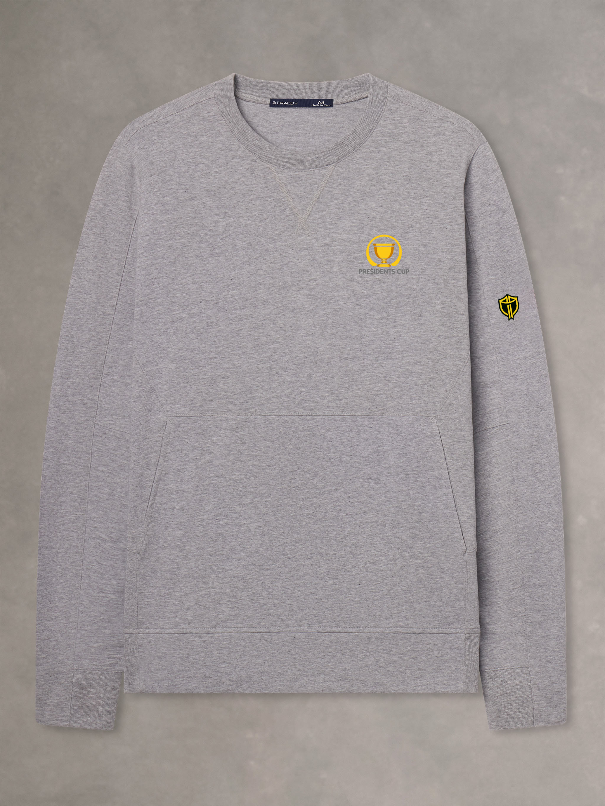 RUSS CREWNECK | INTERNATIONAL TEAM | GREY HEATHER