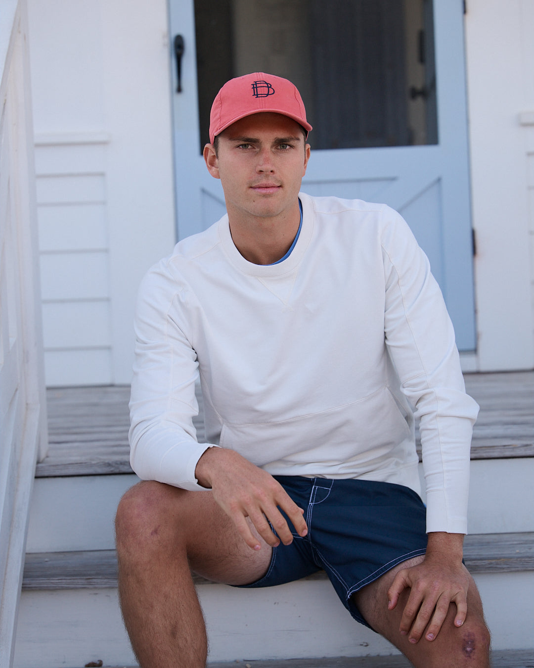 Russ Crewneck – Men's Pima Cotton Golf Sweatshirt | B. Draddy – B