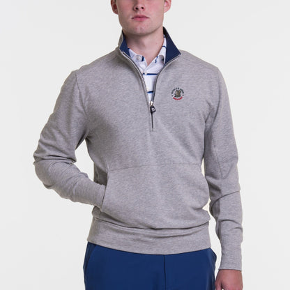 B.Draddy GREY HEATHER/REGAL / SML 2025 U.S. OPEN | RUSSEL QUARTER ZIP