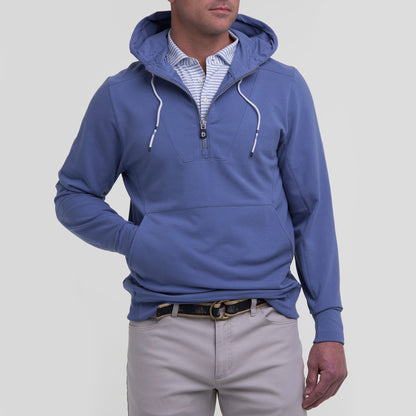 B.Draddy INDIGO / SML THE PROCTOR HOODIE-SALE