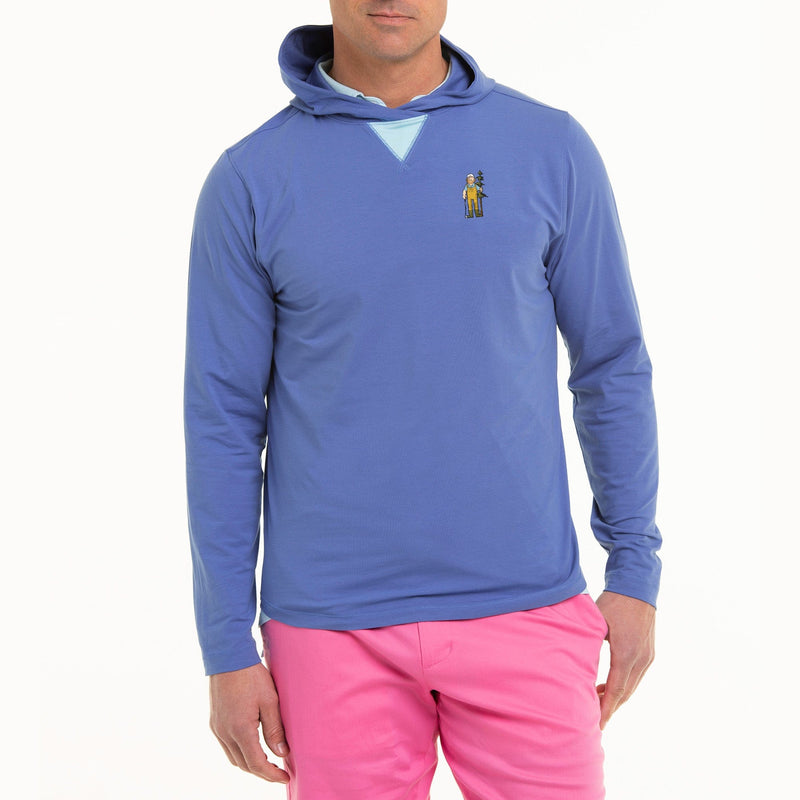 B.Draddy INDIGO / SML LUMBERZAC WILLIE HOODIE