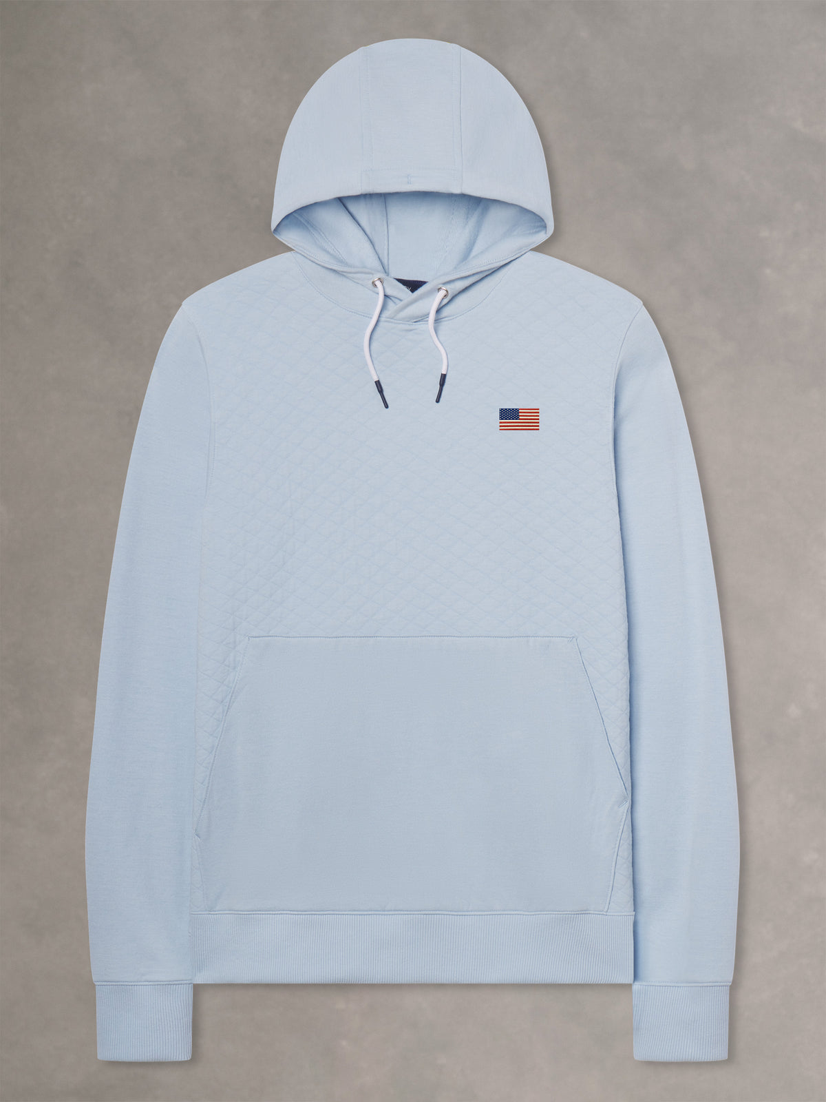 American Flag | Andy Quilted Hoodie – B.Draddy