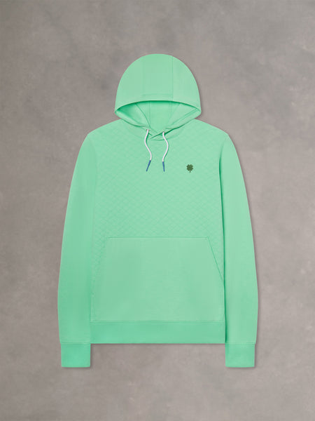 Shamrock Andy Quilted Hoodie – St. Patrick's Day Golf Hoodie | B