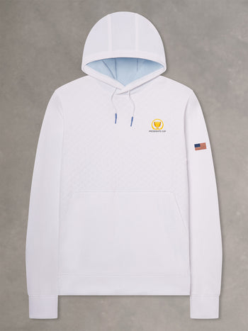 ANDY QUILTED HOODIE | U.S. TEAM | WHITE