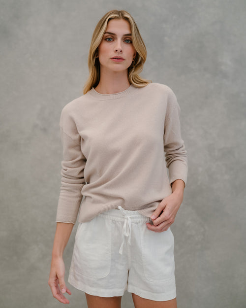 WHITNEY CASHMERE CREW