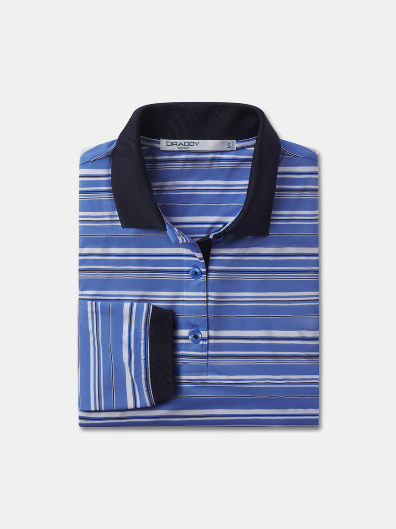 Daisy Long-Sleeve Performance Polo