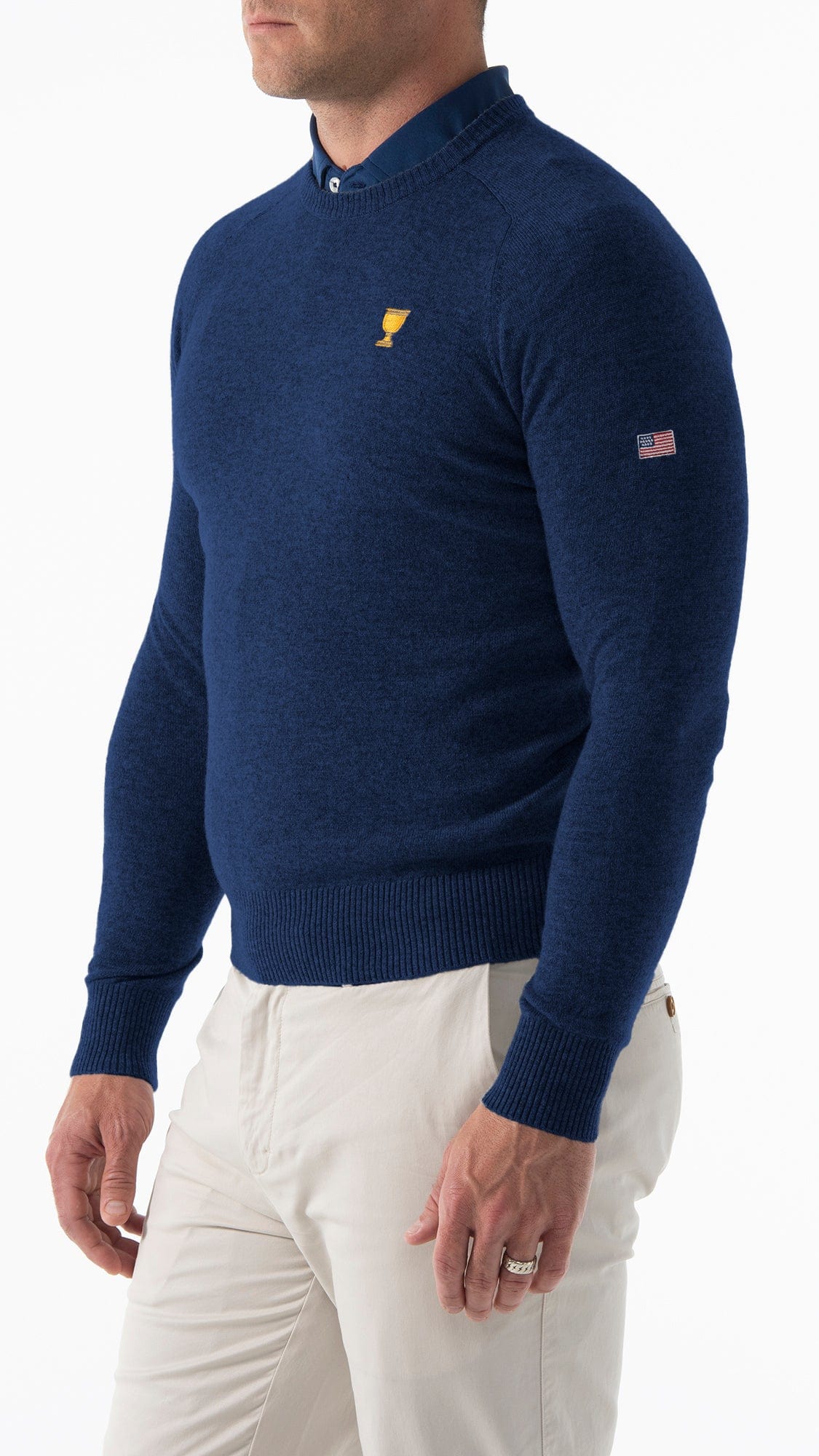 B.Draddy Clothing 2024 OFFICIAL PRESIDENTS CUP | U.S. TEAM | 007 CASHMERE CREWNECK