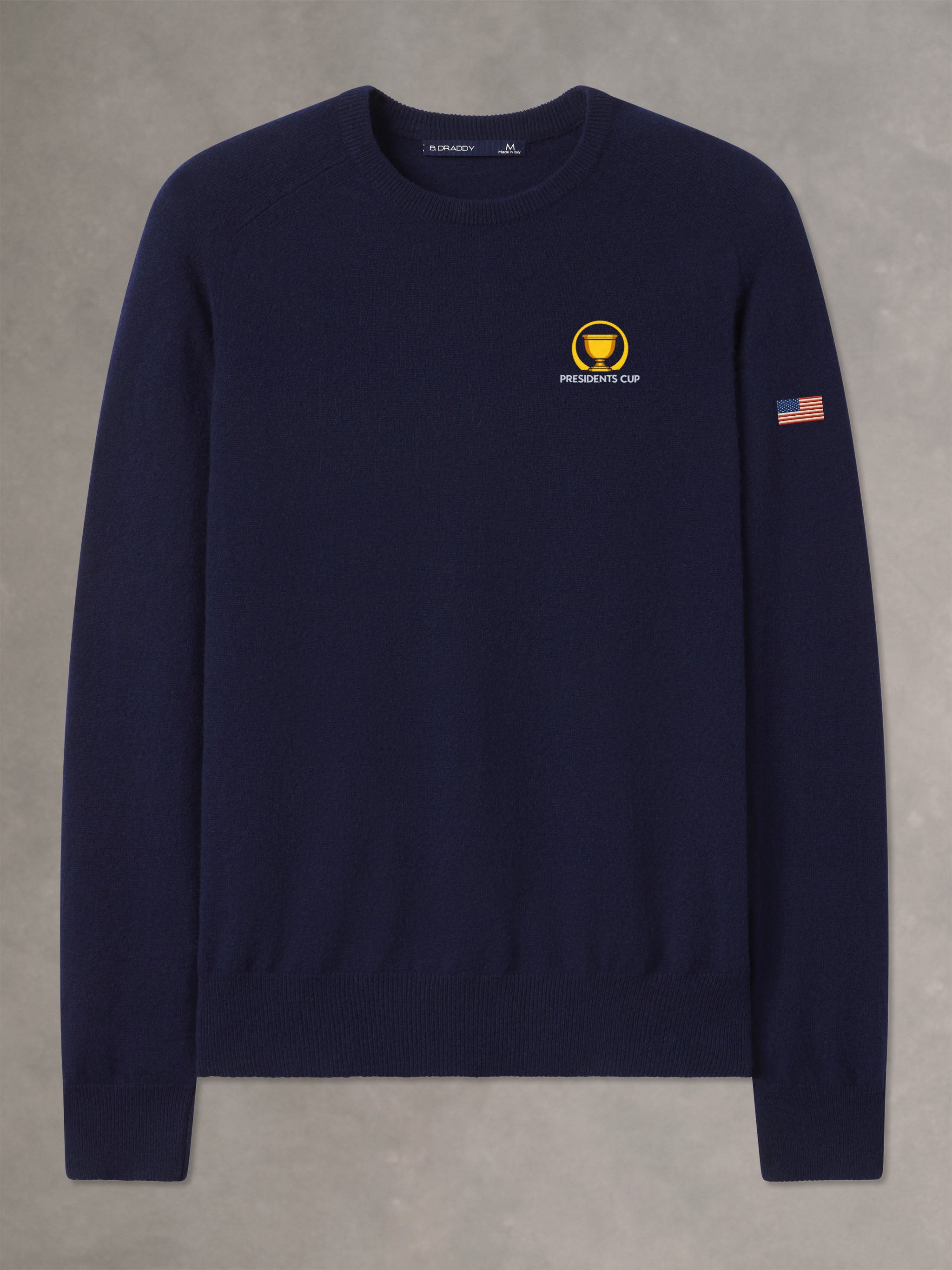 007 CASHMERE CREWNECK | U.S. TEAM | NAVY