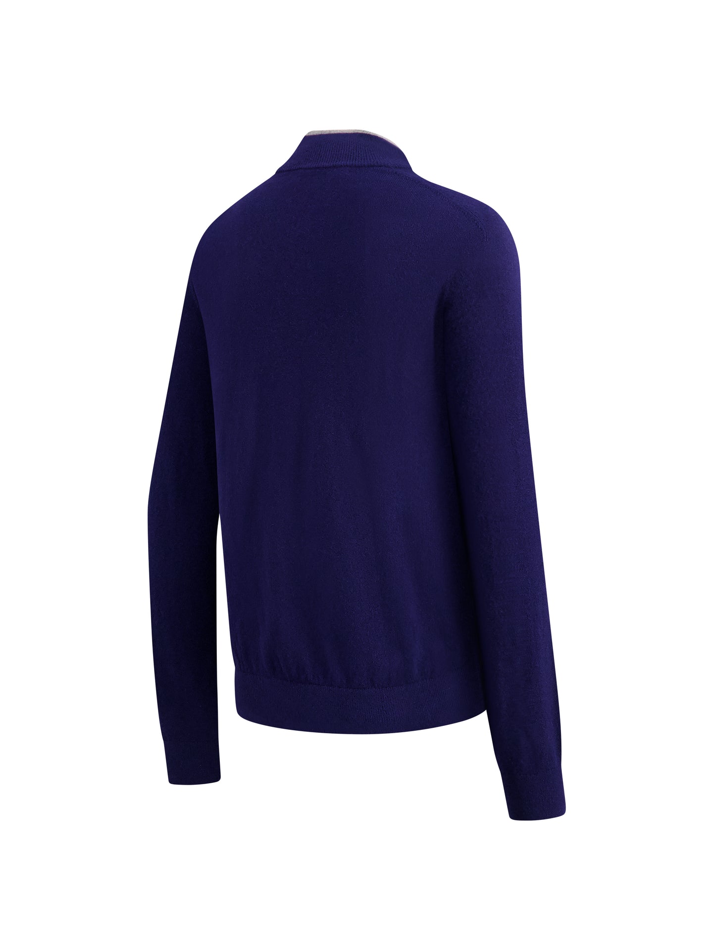 navy/grey heather