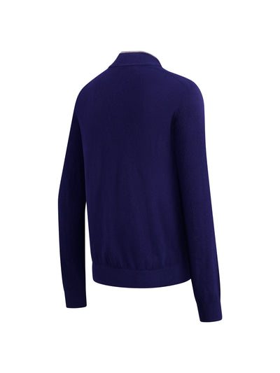 navy/grey heather