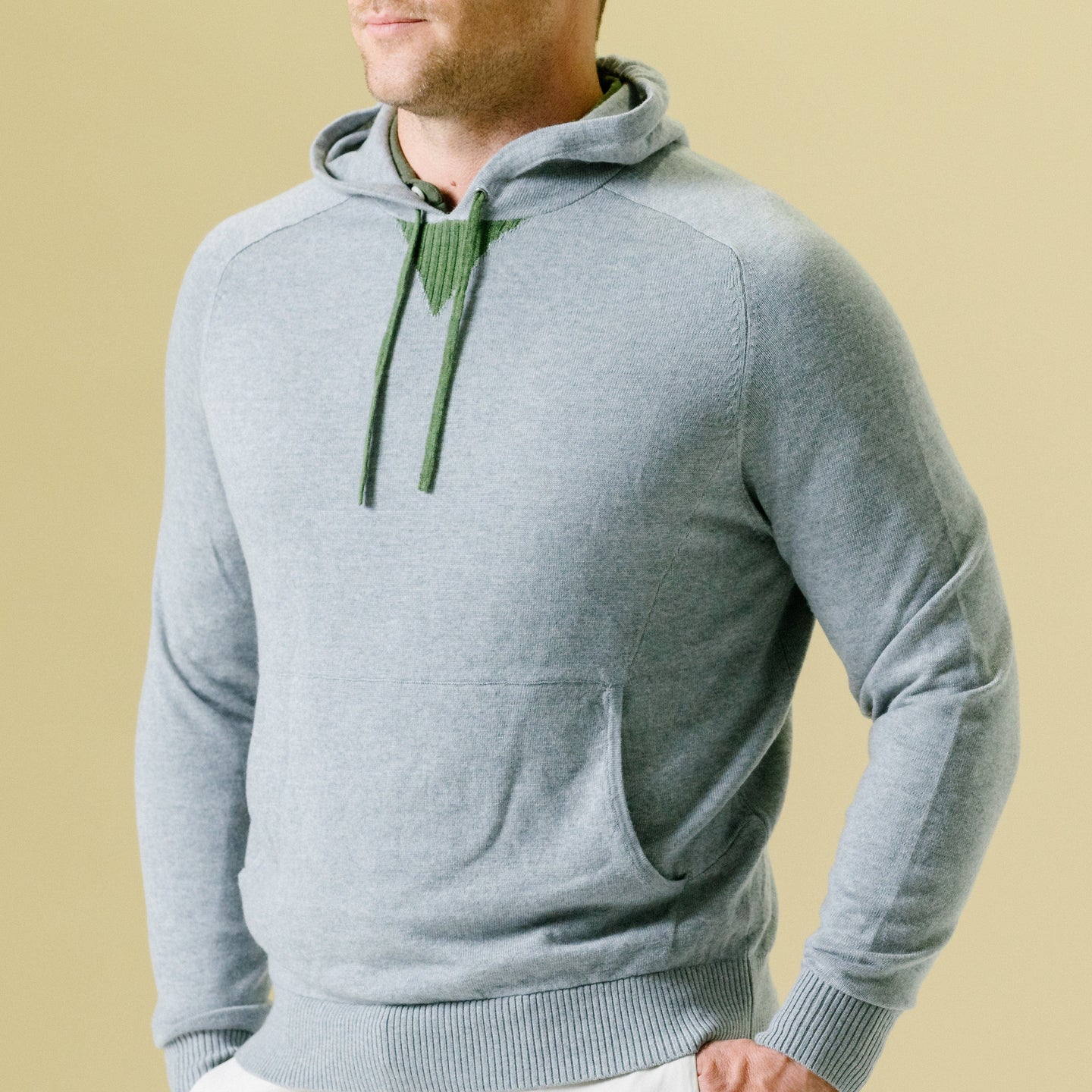 GREY HEATHER/OLIVE