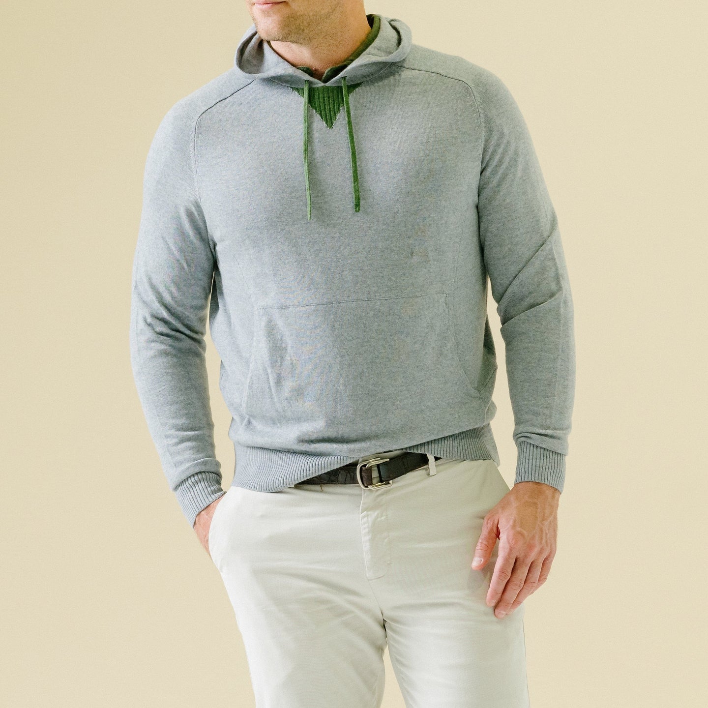 GREY HEATHER/OLIVE
