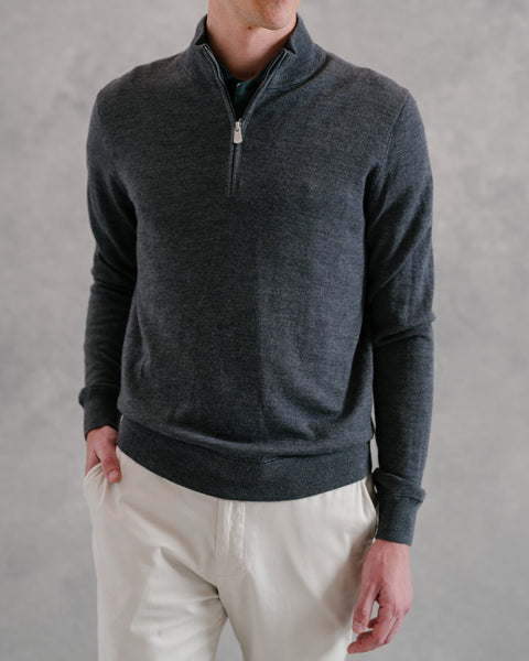 The Schoen Quarter Zip – Men's Performance Golf Layer | B. Draddy
