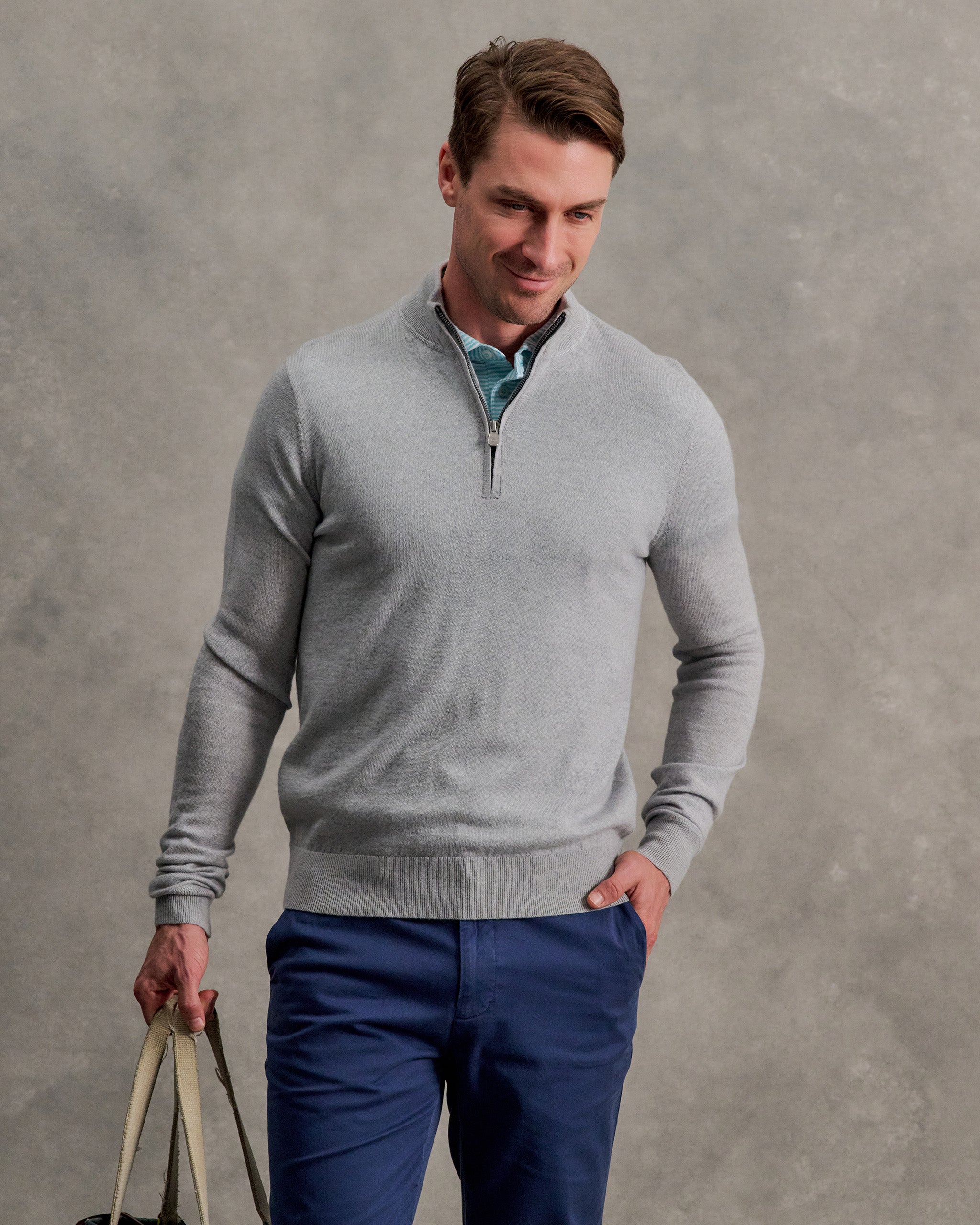 THE SCHOEN QUARTER ZIP – B.Draddy