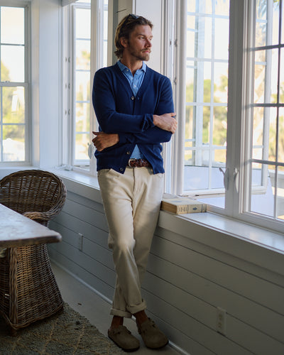 Fred Baruffa Merino V-Neck Cardigan