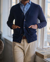 Fred Baruffa Merino V-Neck Cardigan
