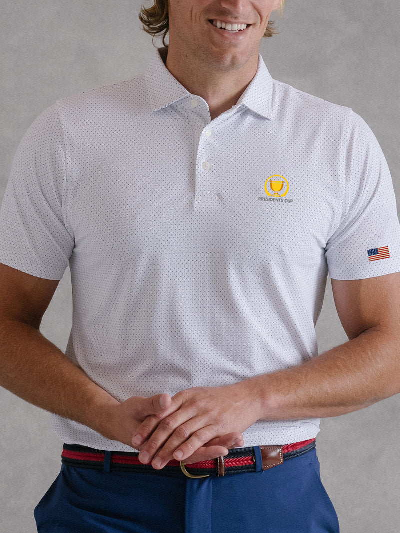 CAPTAIN COOL POLO | U.S. TEAM | WHITE
