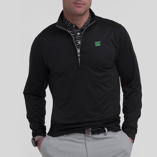 B.Draddy DARK KNIGHT / SML MARSHALL UNIVERSITY | DRADDY SPORT BLAIR HALF ZIP | COLLEGIATE