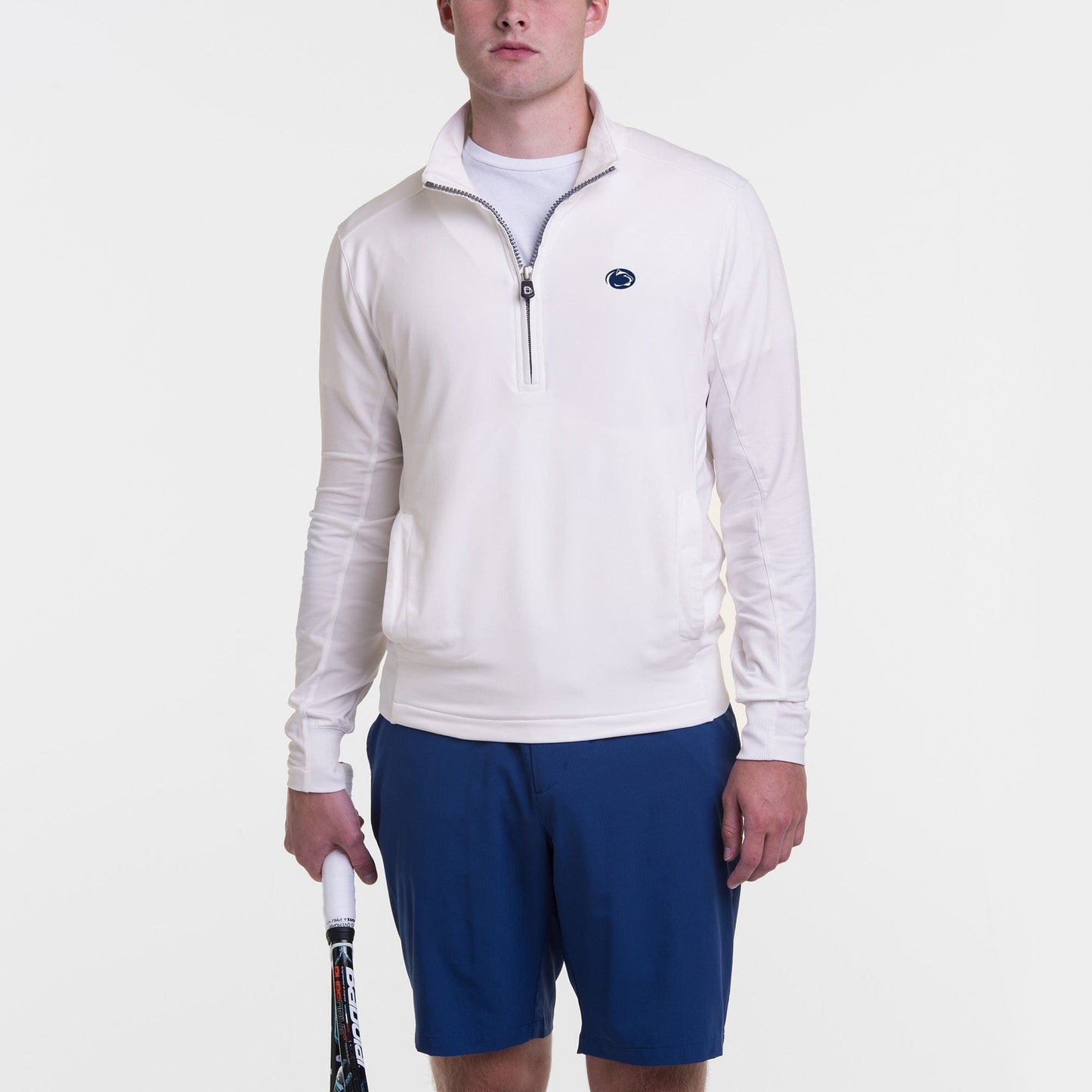 B.Draddy WHITE / SML PENN STATE | DRADDY SPORT BLAIR HALF ZIP | COLLEGIATE