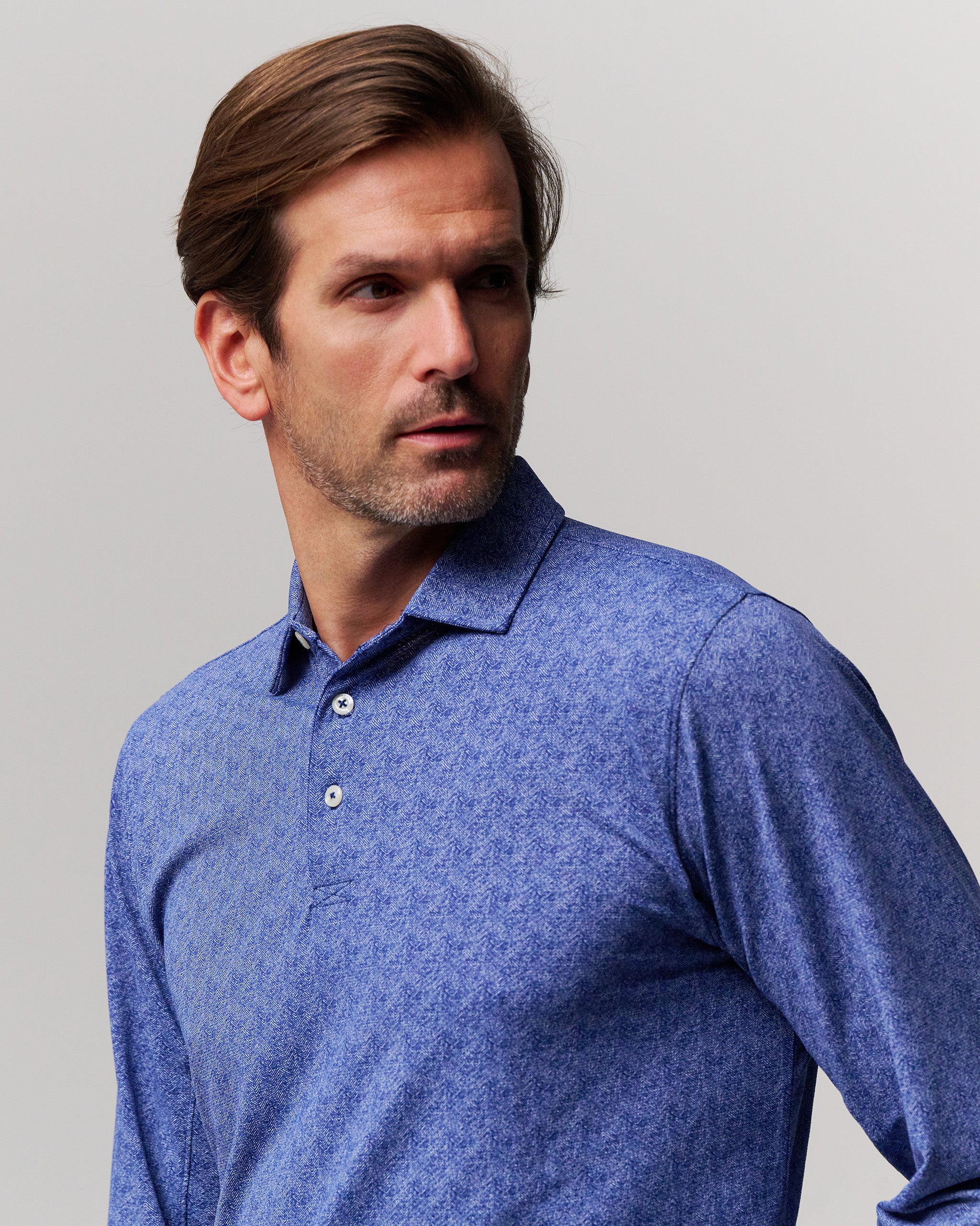 B*B様 Polo by Ralph Lauren ディアスキン　シャツ 90's Polo Ralph Lauren L/S オープンカラー レーヨンシャツ