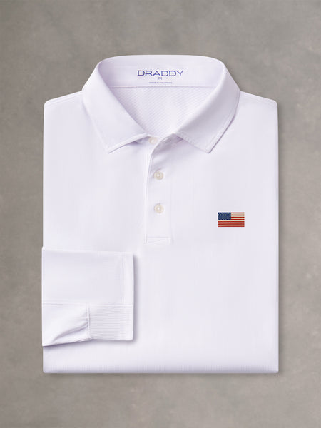 B.Draddy Cool Hand Luke LS Polo Regal L