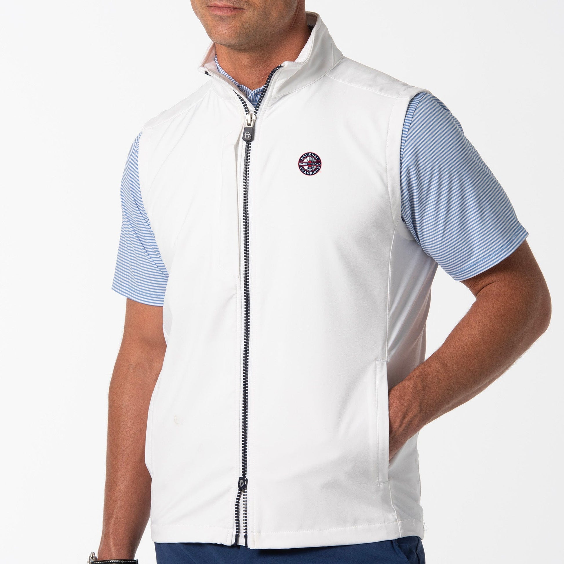 B.Draddy WHITE / SML 2024 NATIONAL CHAMPIONSHIP |  DRADDY SPORT EVERYDAY VEST | COLLEGIATE