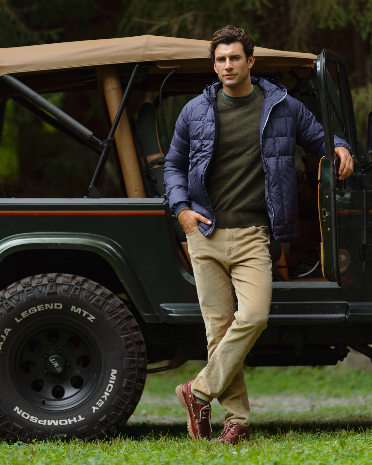 Schrieber Quilted Down Jacket