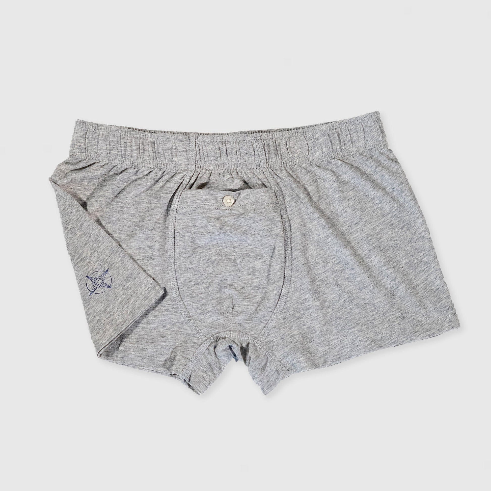 B.Draddy GREY HEATHER / XS BOXER BRIEF