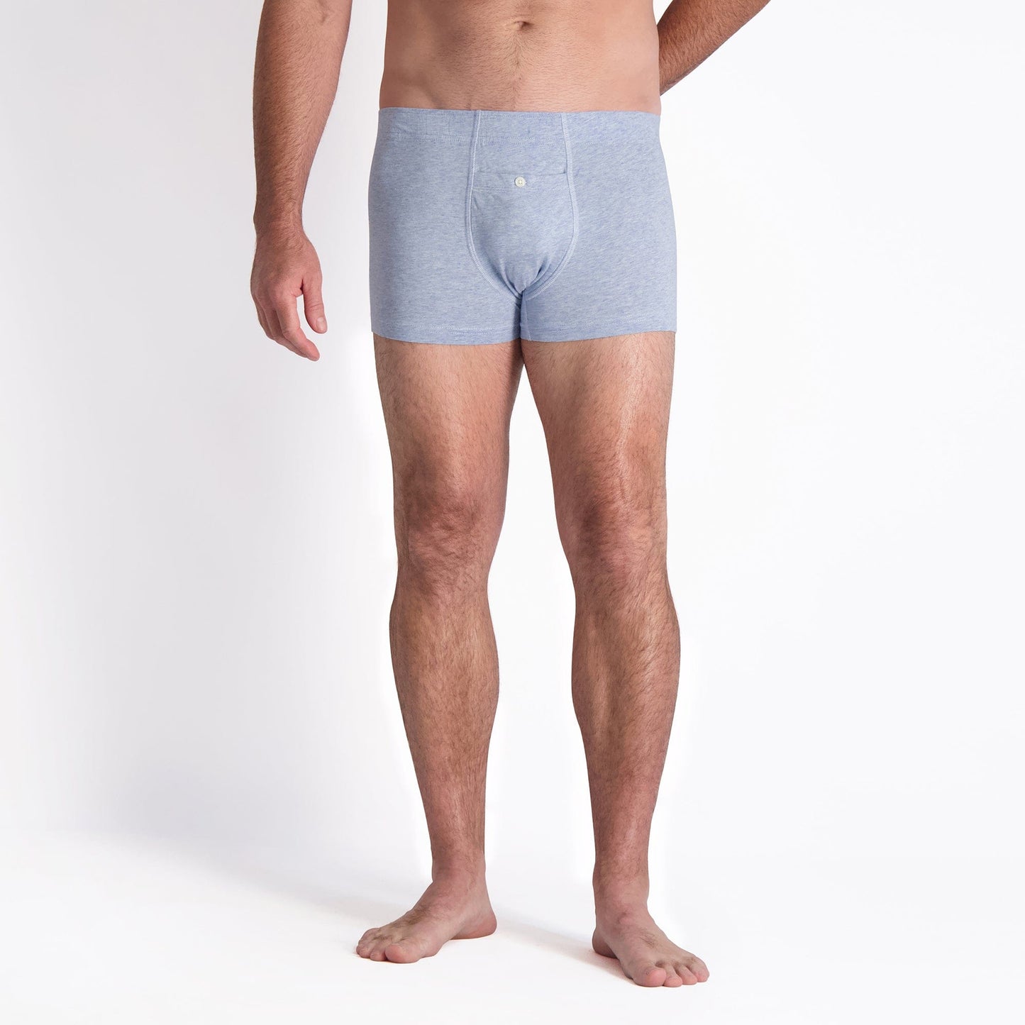 B.Draddy INDIGO HEATHER / SML TUCKER BRIEF