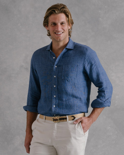 SOMERSET LINEN SHIRT