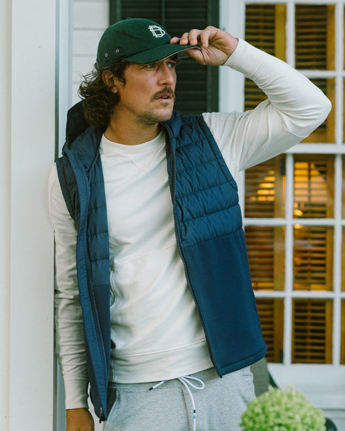 THE BROWNE HOODED VEST