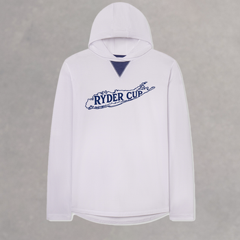 RYDER CUP PRINTED HOODIE | White