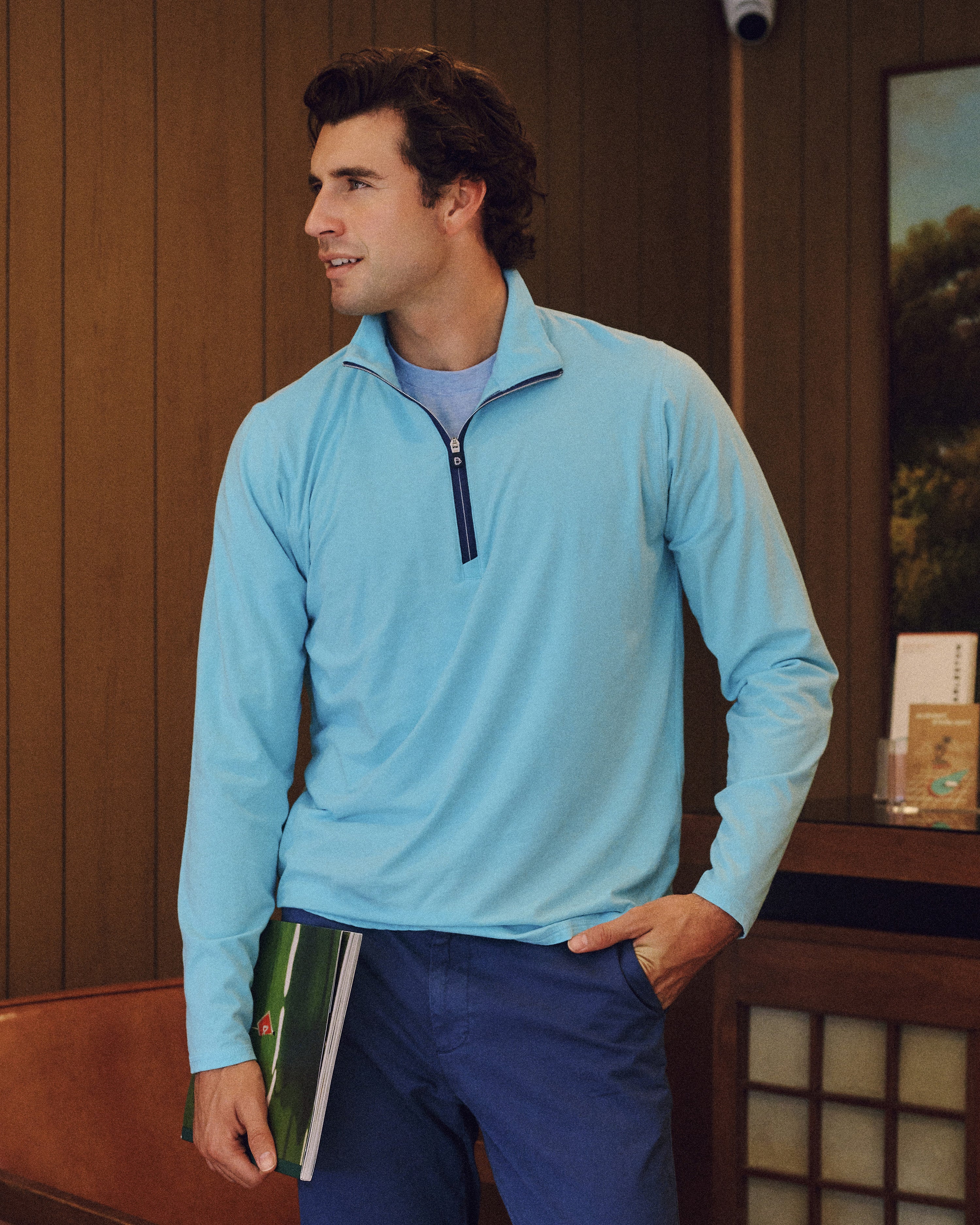 Kevin Lightweight Cotton Pullover – B.Draddy