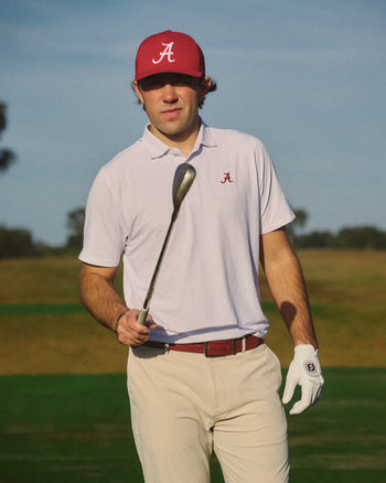 ALABAMA | DRADDY SPORT CAPTAIN COOL POLO | COLLEGIATE - B.Draddy