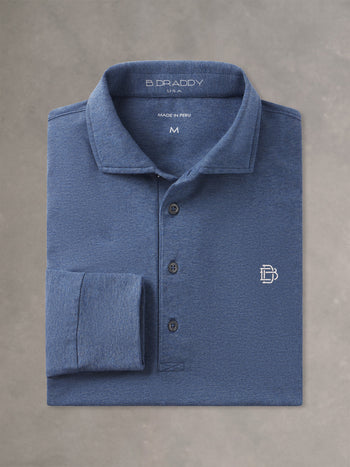 QUINLIVAN POLO | BD ICON | ATLANTIC HEATHER