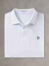 CAPTAIN COOL POLO | BD ICON | WHITE/BISCAYNE